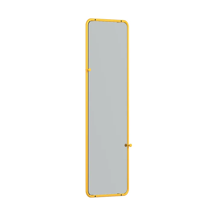 Classic wall mirror 120x40 cm - Sun yellow - Essem Design