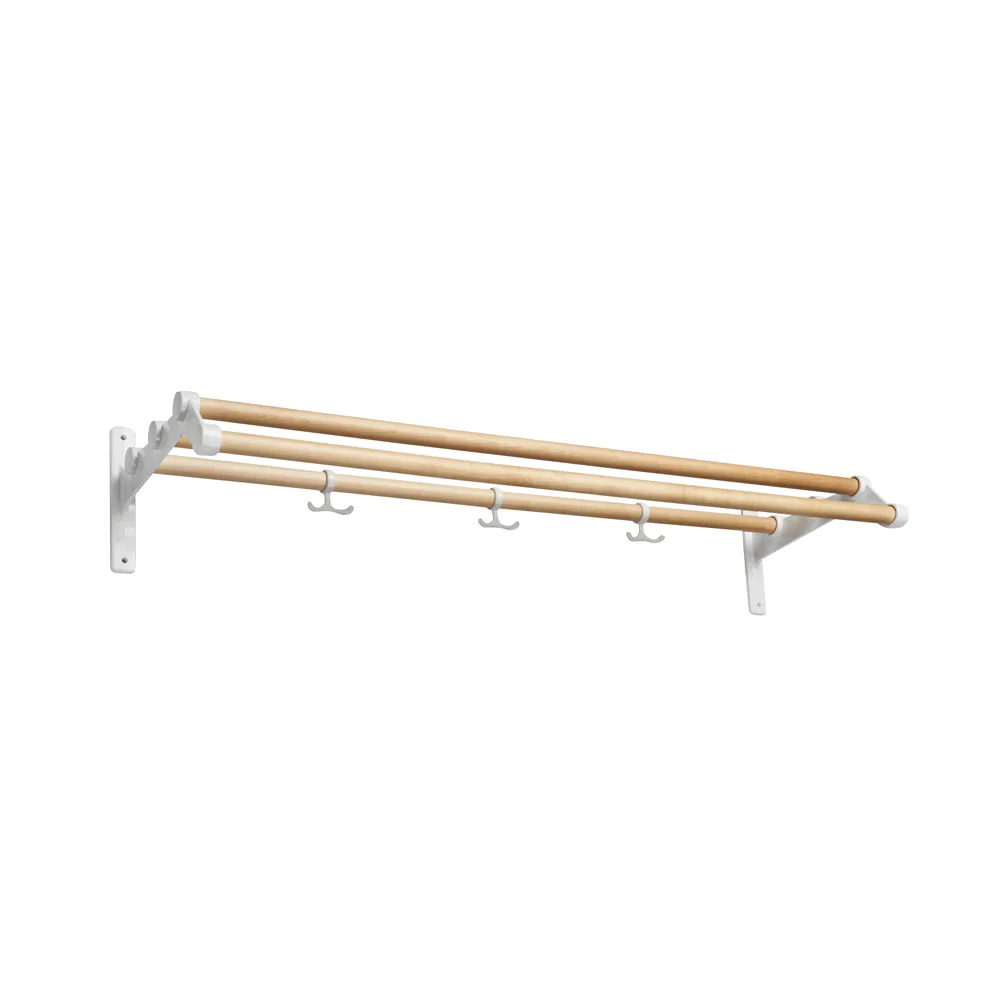 Nostalgi 291 hat shelf, Birch, white  Essem Design