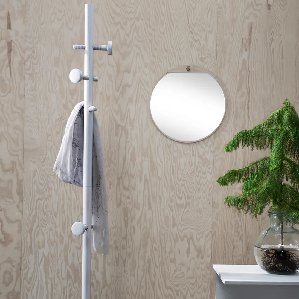 Tillbakablick round mirror, Birch Essem Design