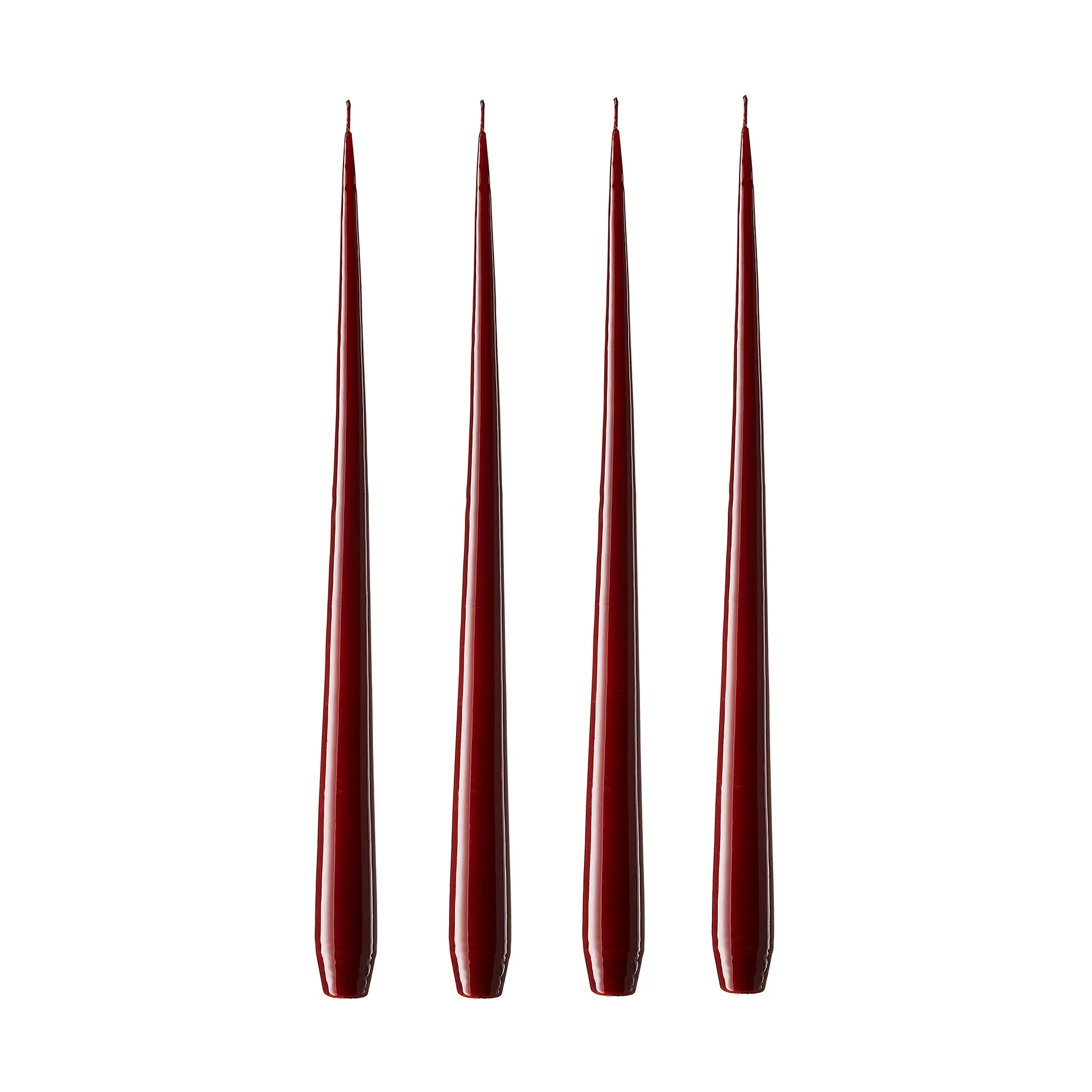 ester & erik light 4-pack lacquered, vinröd, 42 cm ester & erik