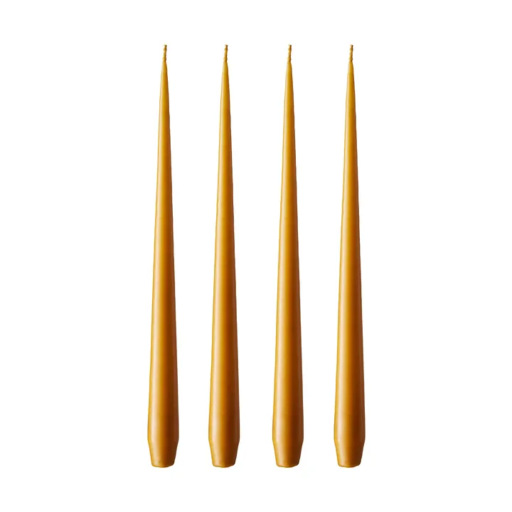 ester & erik light 4-pack matte - mörk saffran, 42 cm - ester & erik