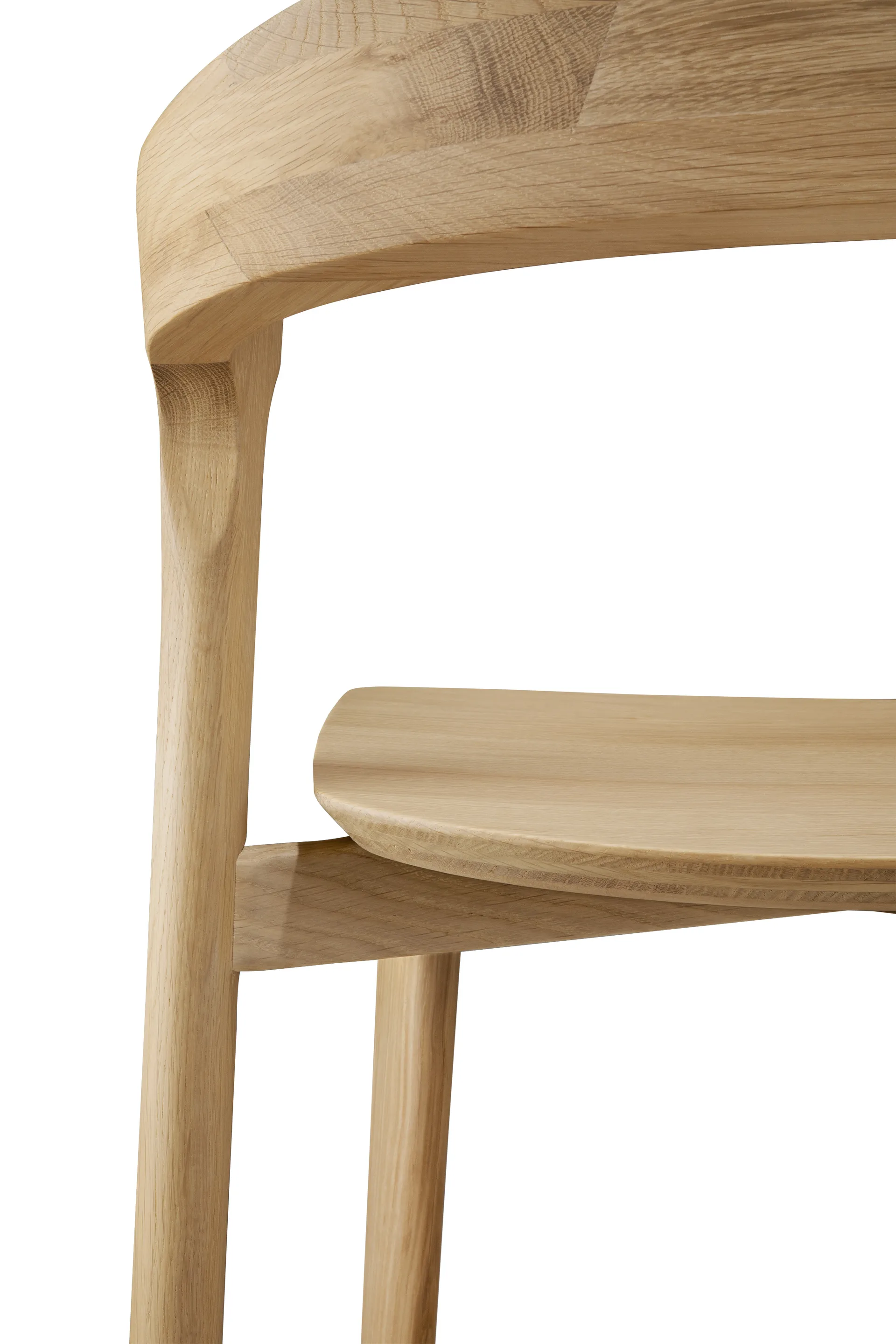 Beech bar stool, Lacquered oak, 65 cm Ethnicraft