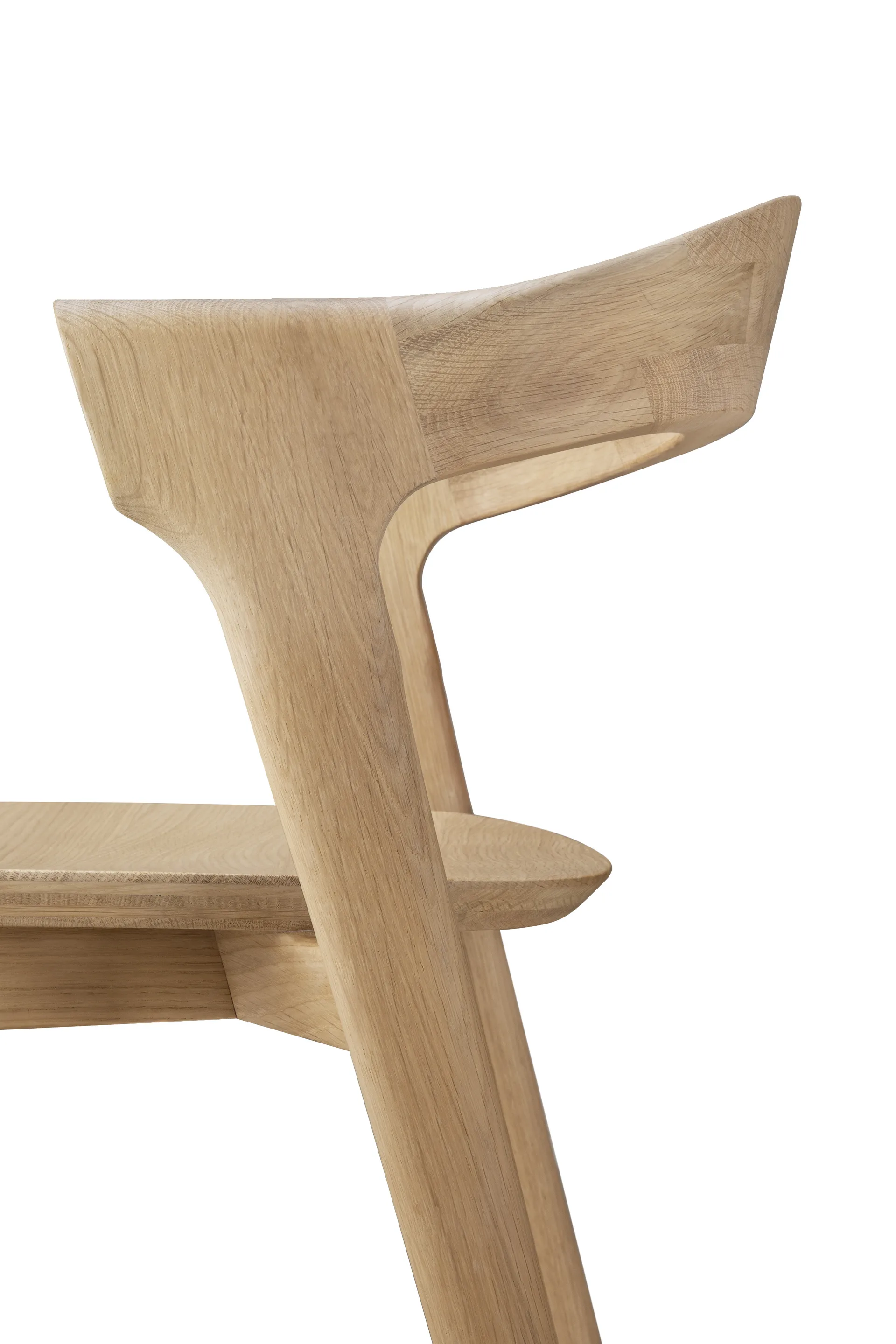 Beech bar stool, Lacquered oak, 65 cm Ethnicraft