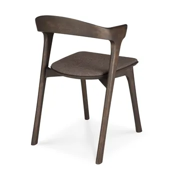 Bok Chair - Brown oak-fabric warm brown - Ethnicraft