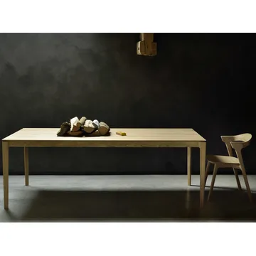 Bok dining table 180x90 cm - Black stained oak - Ethnicraft