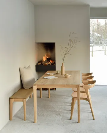 Bok dining table 200x95 cm - Hardwax oiled oak - Ethnicraft