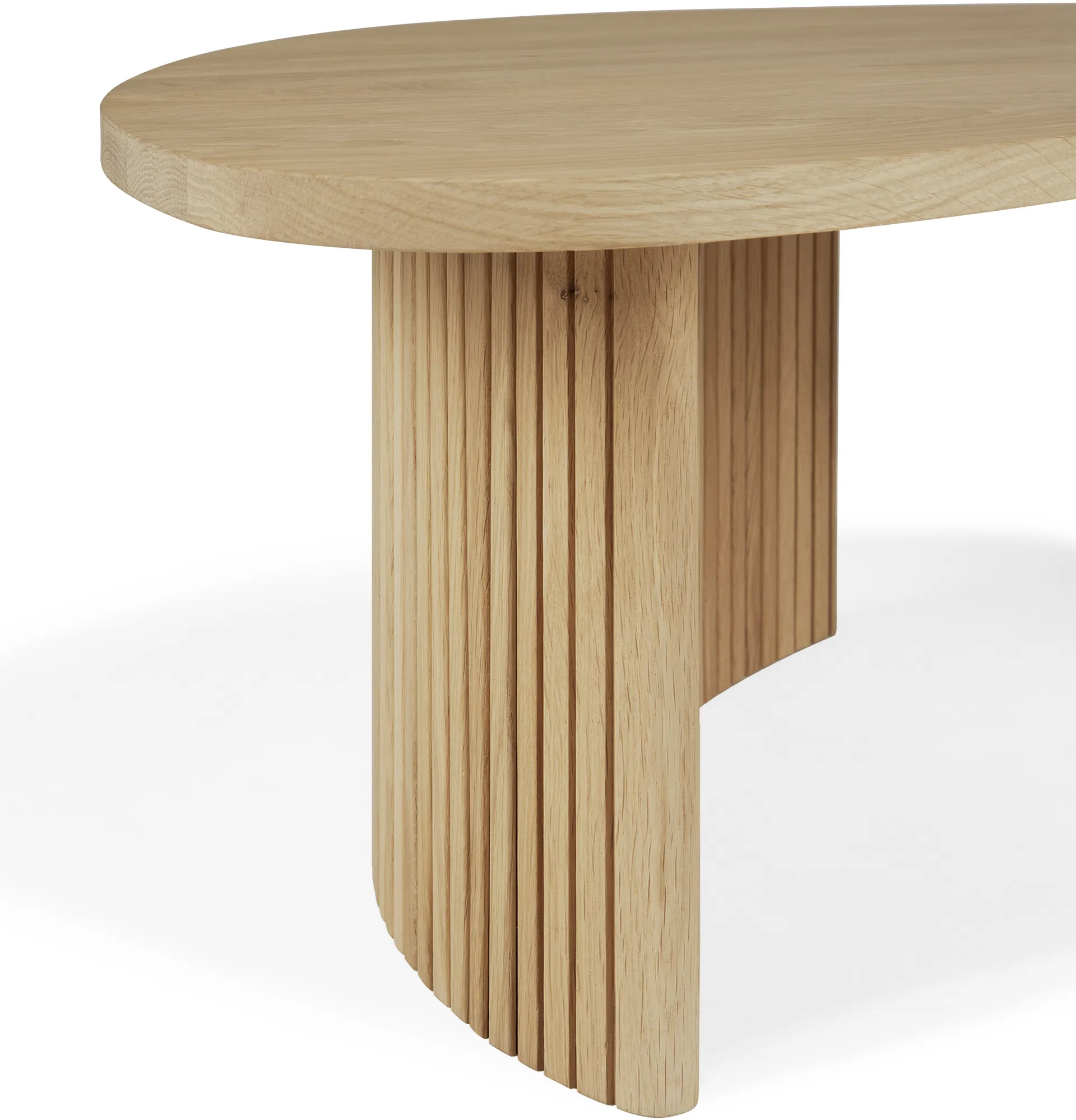 Boomerang coffee table, Oak, 90x61 cm Ethnicraft