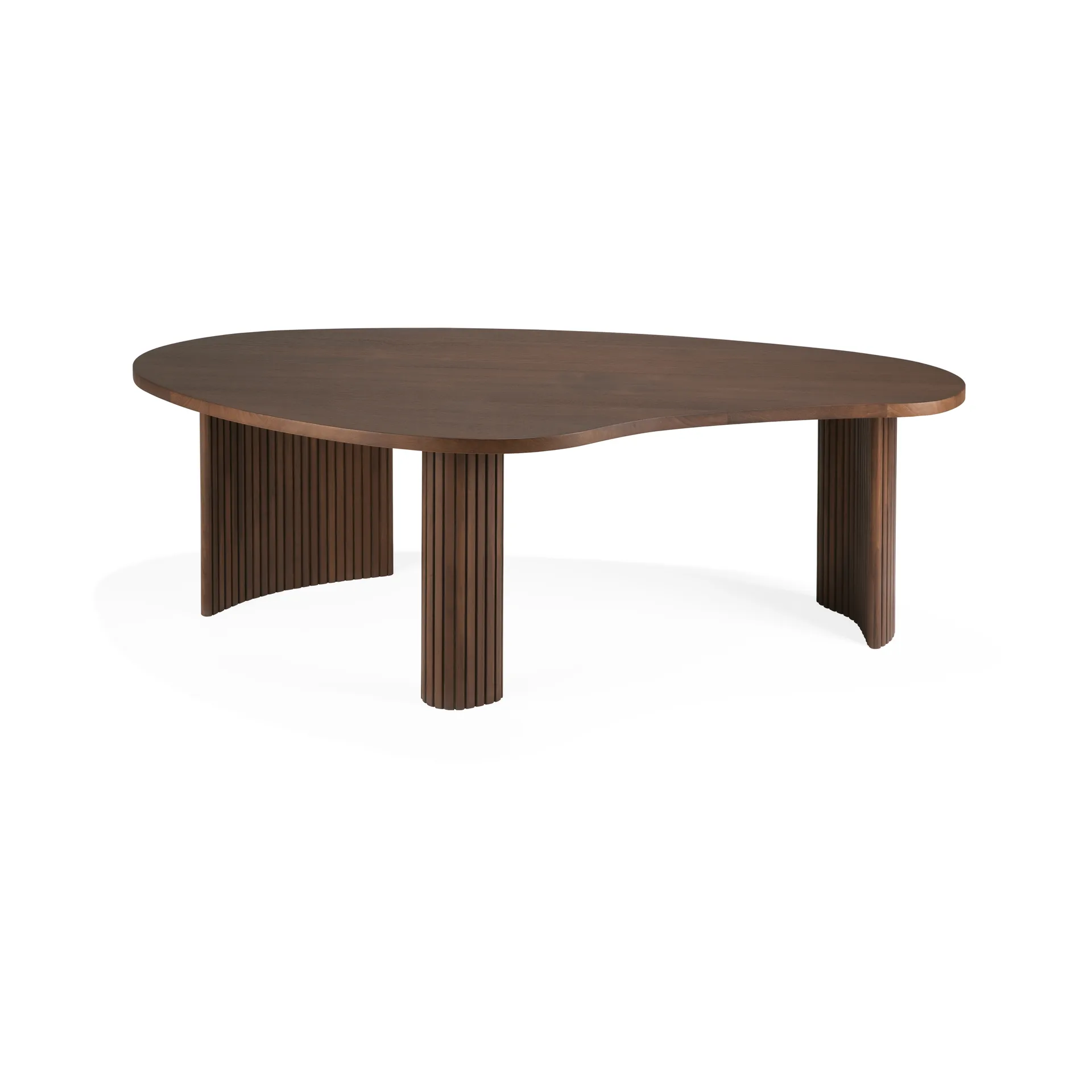 Boomerang coffee table, Teak, 126x74 cm Ethnicraft