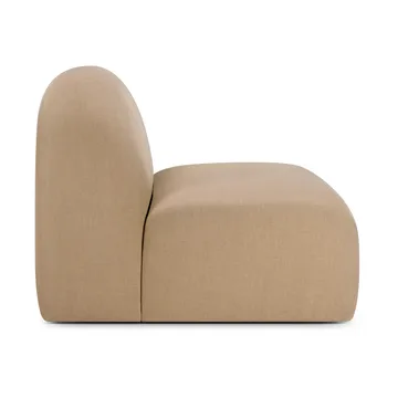 Bulky modular sofa 1-seat middle module - Light sepia - Ethnicraft