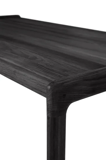 Jack outdoor coffee table black stained teak - 120x65 cm - Ethnicraft