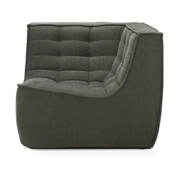 N701 corner module straight - Moss Eco fabric - Ethnicraft