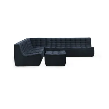 N701 footstool 70x70 cm - Graphite Eco - Ethnicraft