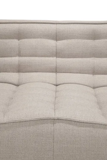 N701 sofa 2-seater - Beige, with armrests - Ethnicraft