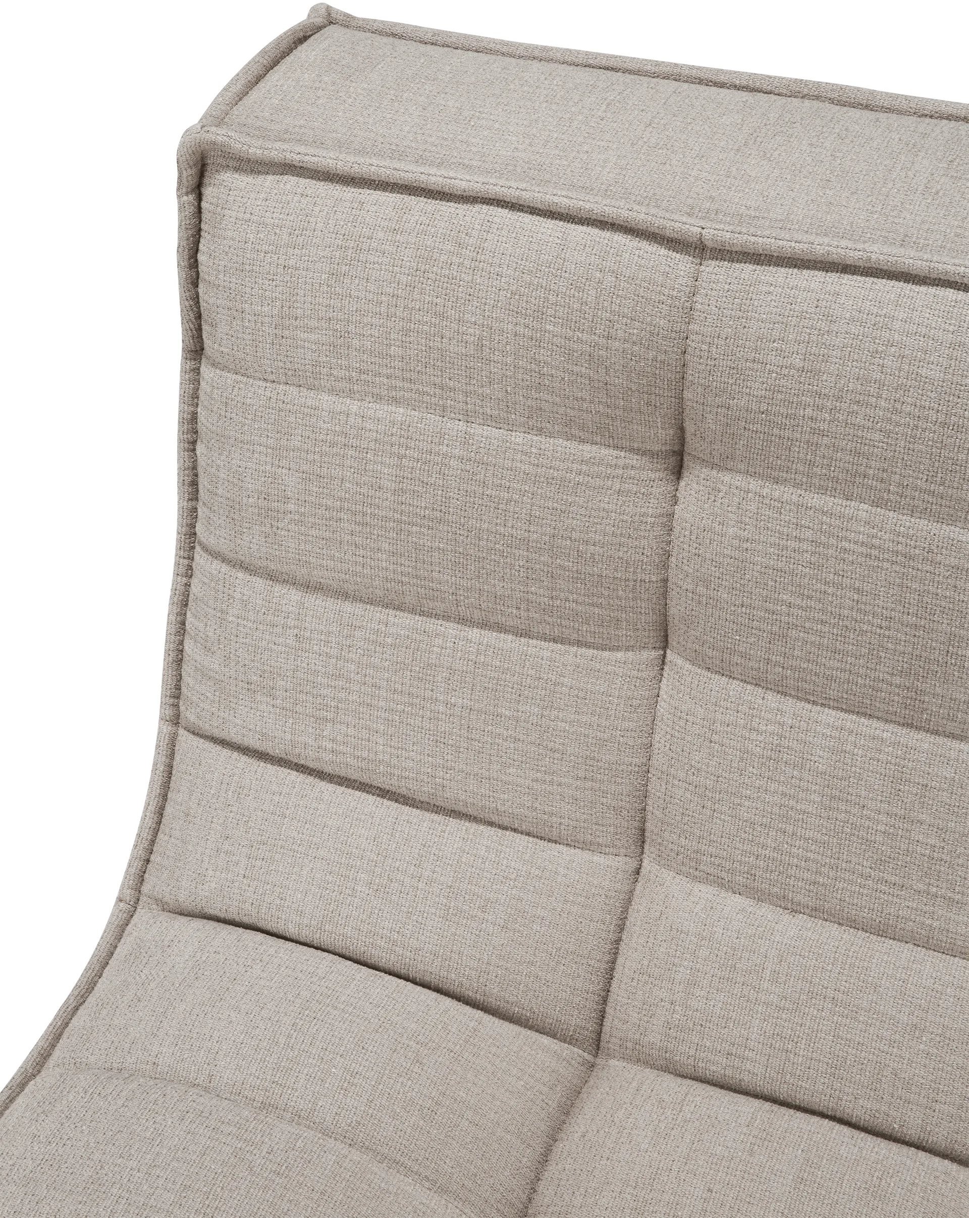 N701 sofa 3 seater sofa, Fabric Ecru beige Ethnicraft