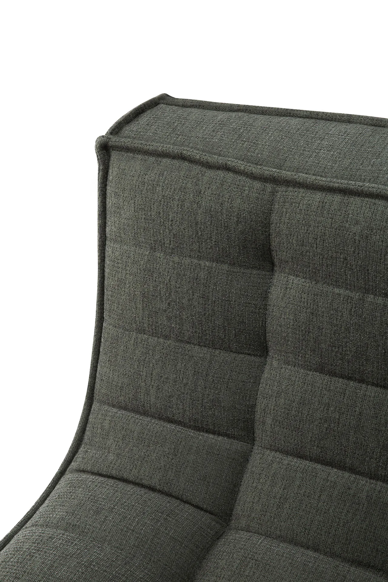 N701 sofa 3 seater sofa, Moss Eco fabric Ethnicraft