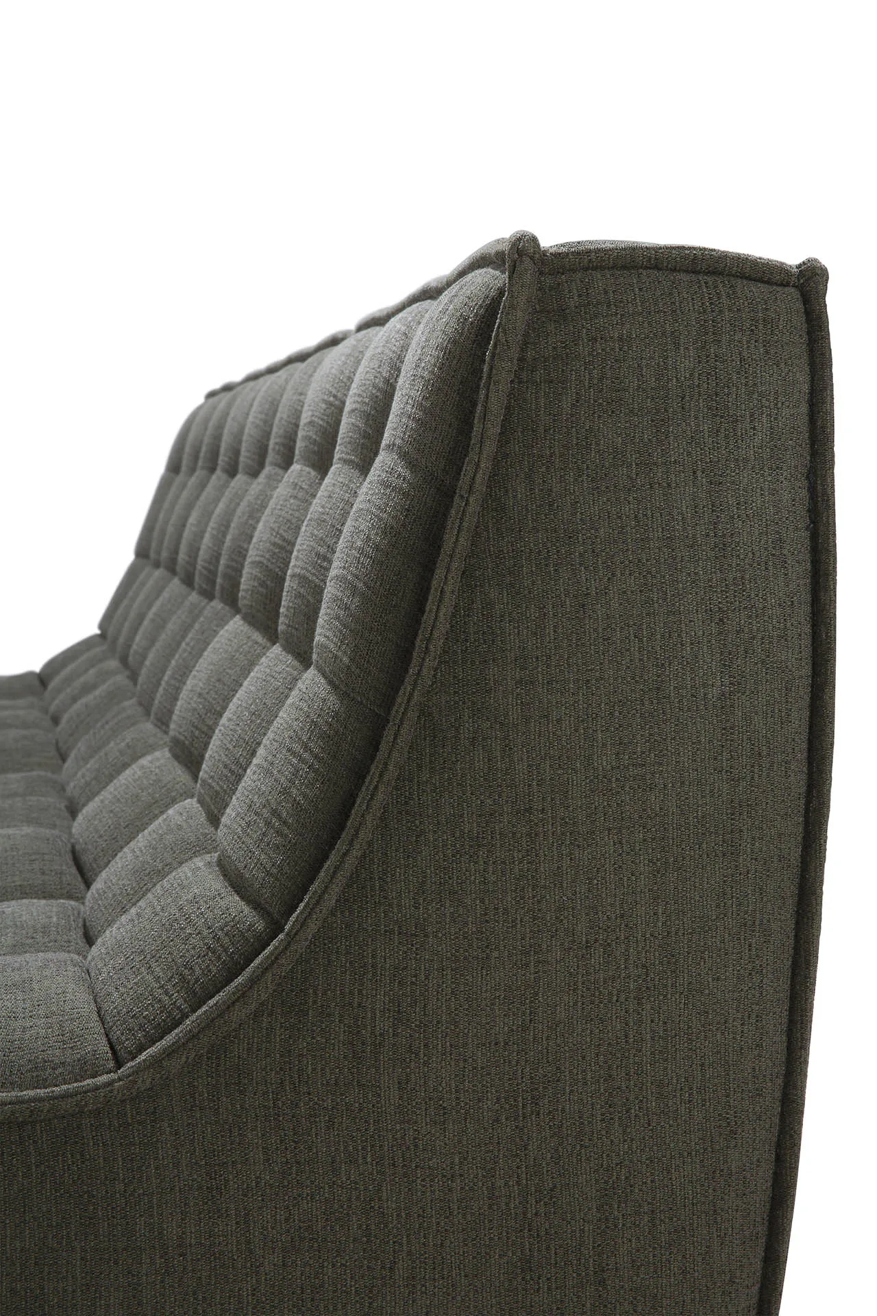 N701 sofa 3 seater sofa, Moss Eco fabric Ethnicraft