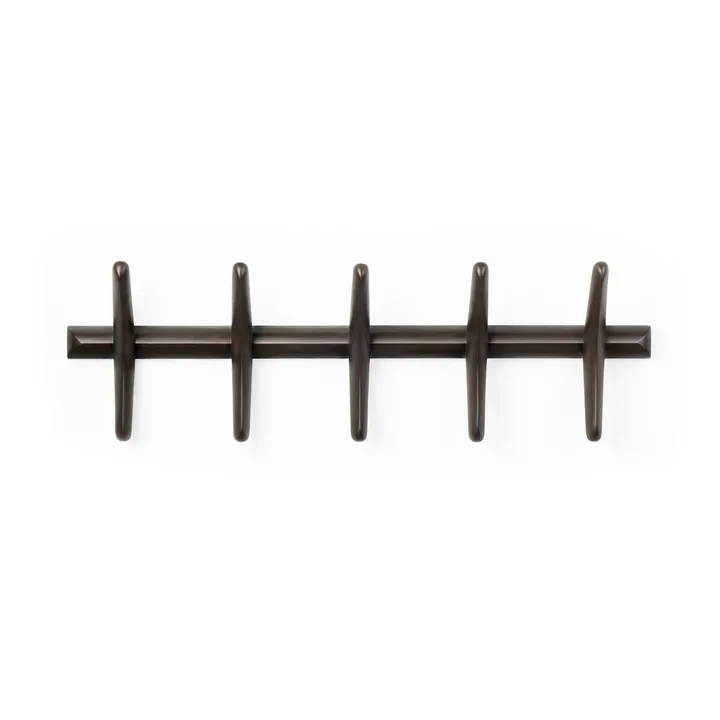 PI clothes hanger 70 cm - Dark brown stained mahogany - Ethnicraft