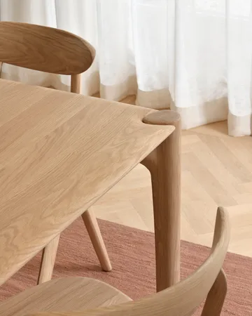 PI Dining table - Hardwax-oiled oak, 140x80x76 cm - Ethnicraft