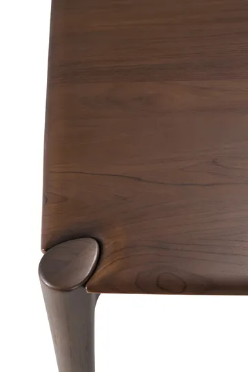 PI Dining table - Lacquered teak brown, 220x95 cm - Ethnicraft