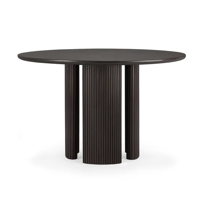 Roller Max mat table - Dark brown stained mahogany - Ethnicraft