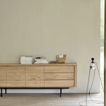 Shadow sideboard - Oak-Wax oil 2 doors 3 drawers - Ethnicraft