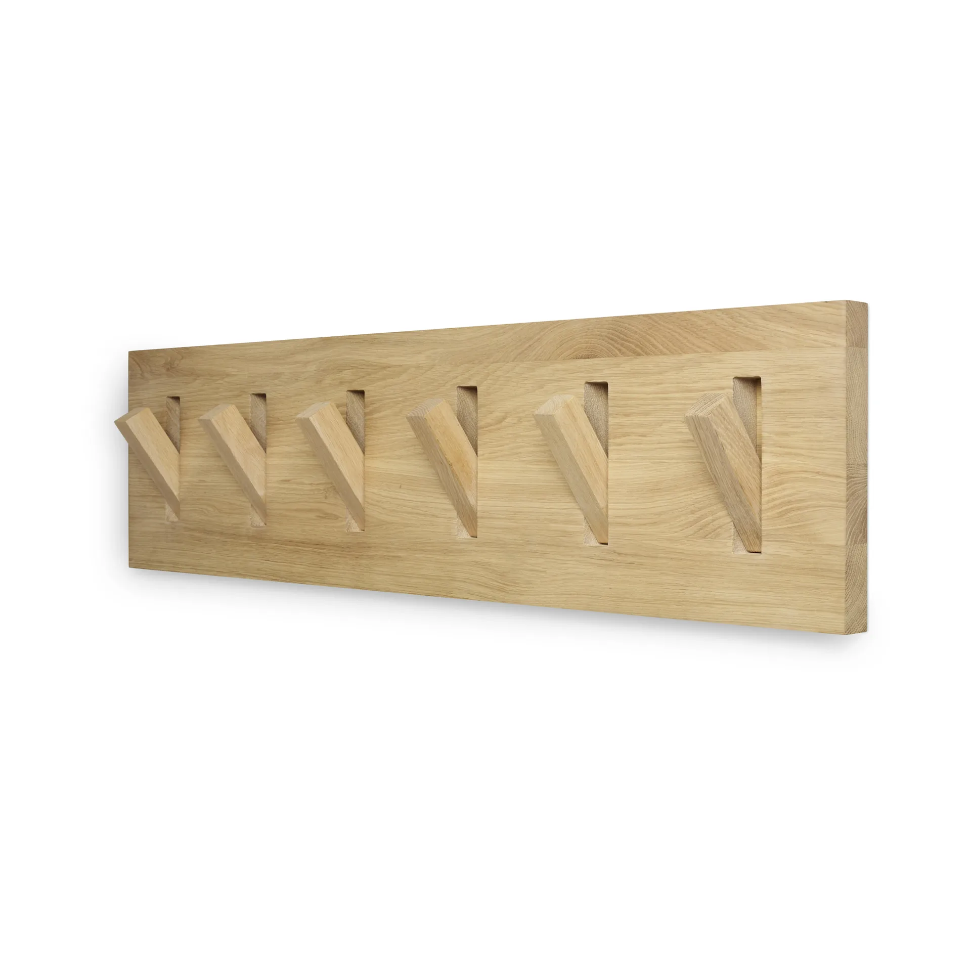 Utilitile wall hanger clothes hanger, Lacquered oak-large Ethnicraft