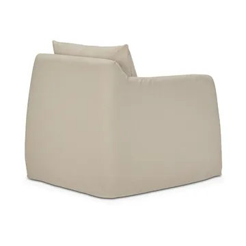 Weave lounge chair with removable cover - Bone - Ethnicraft