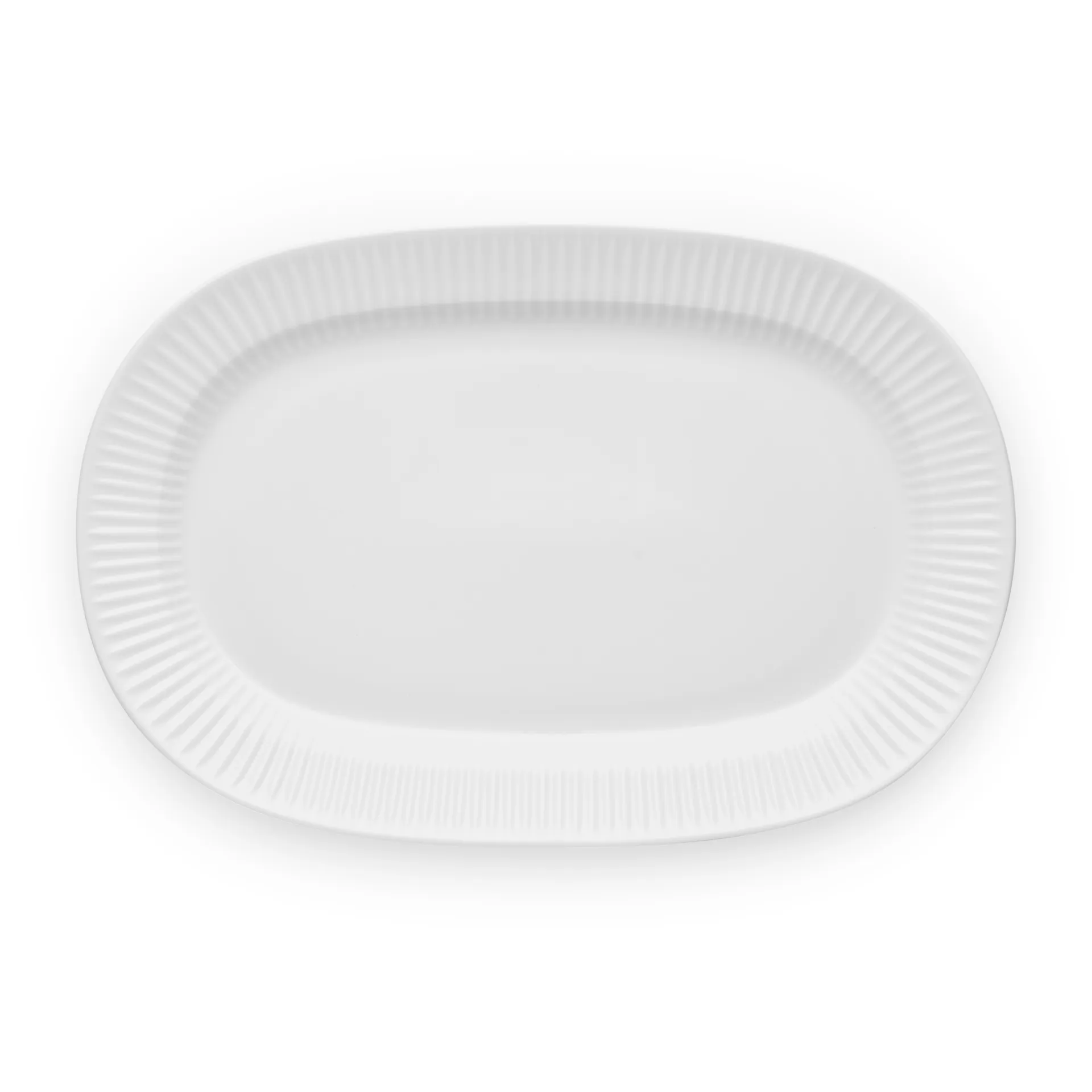 Eva Trio Legio Nova serving saucer  oval, White Eva Solo