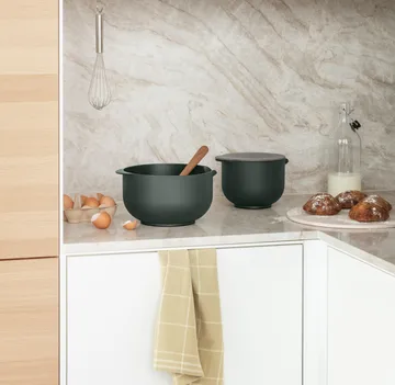 Eva Trio mixing bowl - Emerald green, 3 pieces - Eva Solo