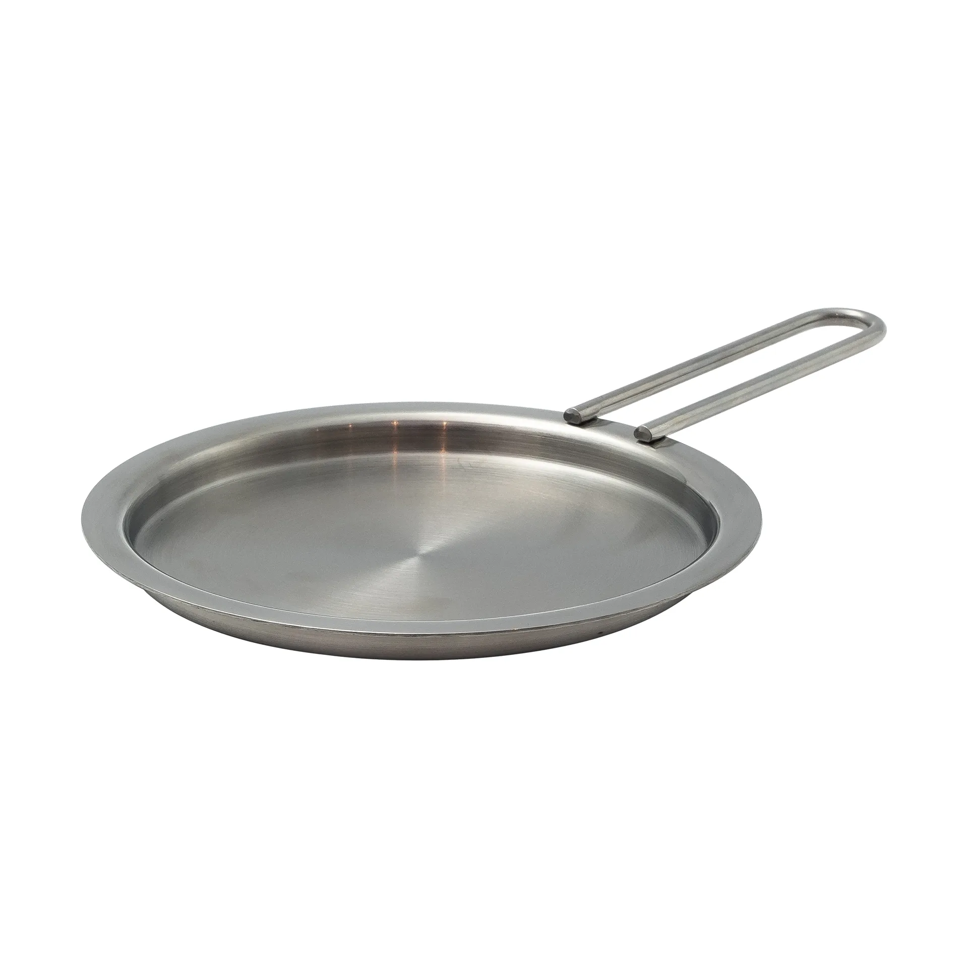 Eva Trio plate cover recycled stainless steel, Ø13 cm Eva Solo