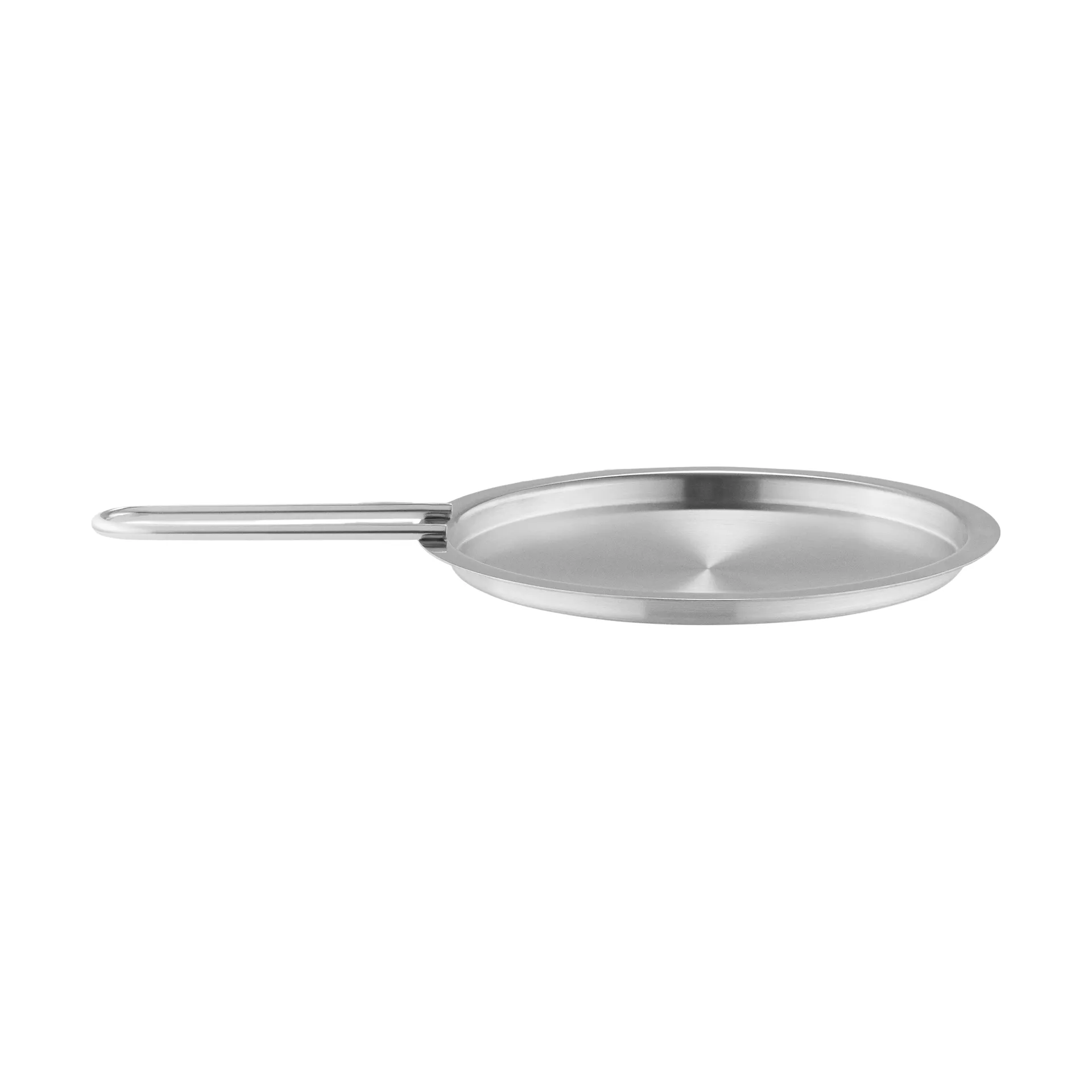 Eva Trio plate cover recycled stainless steel, Ø16 cm Eva Solo