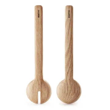 Legio Nova salad cutlery set - Oak - Eva Solo