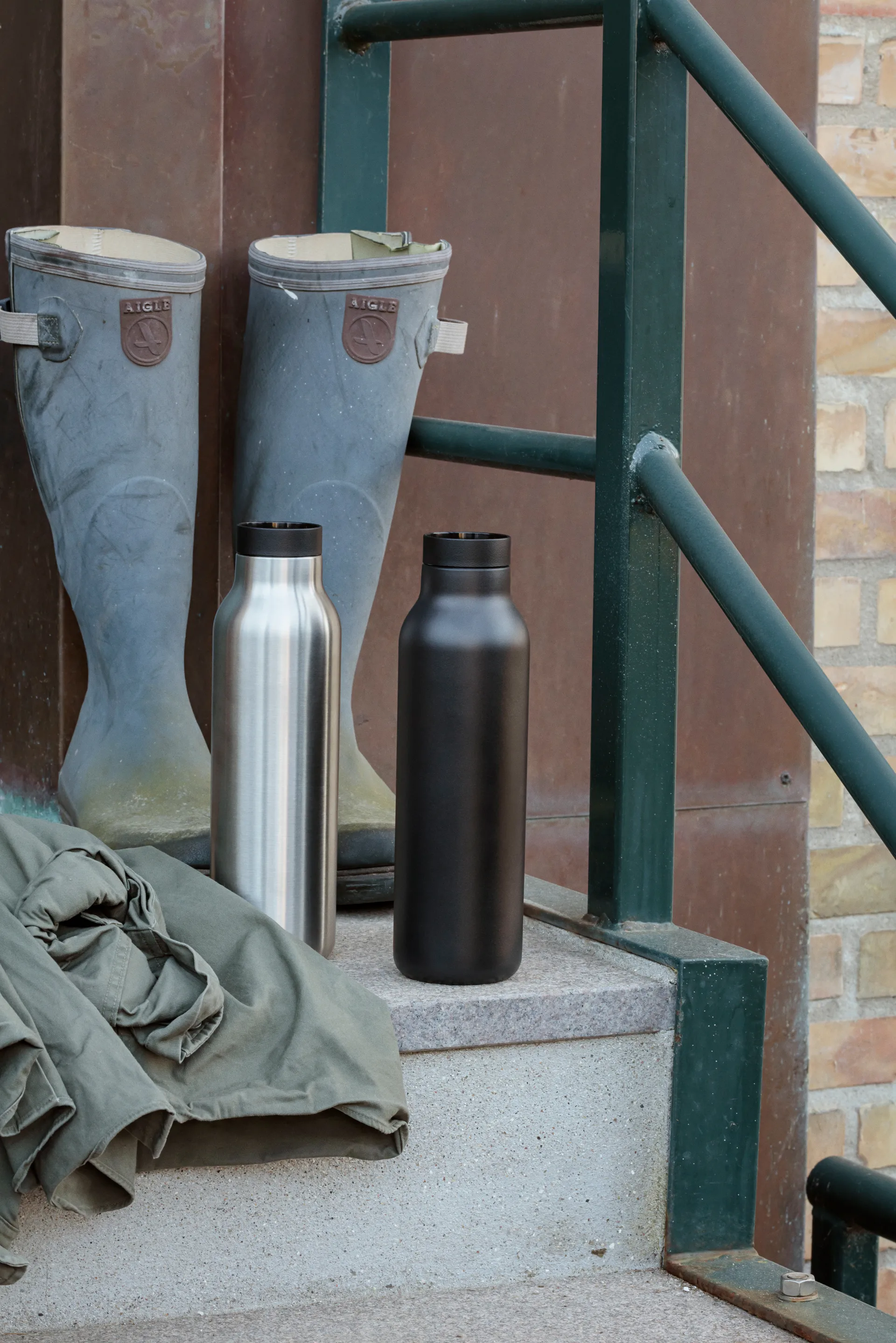Urban thermos bottle 0.7 L, Black Eva Solo