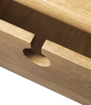 C67 Butler desk - Oak nature lacquered, 60x120 cm - FDB Møbler