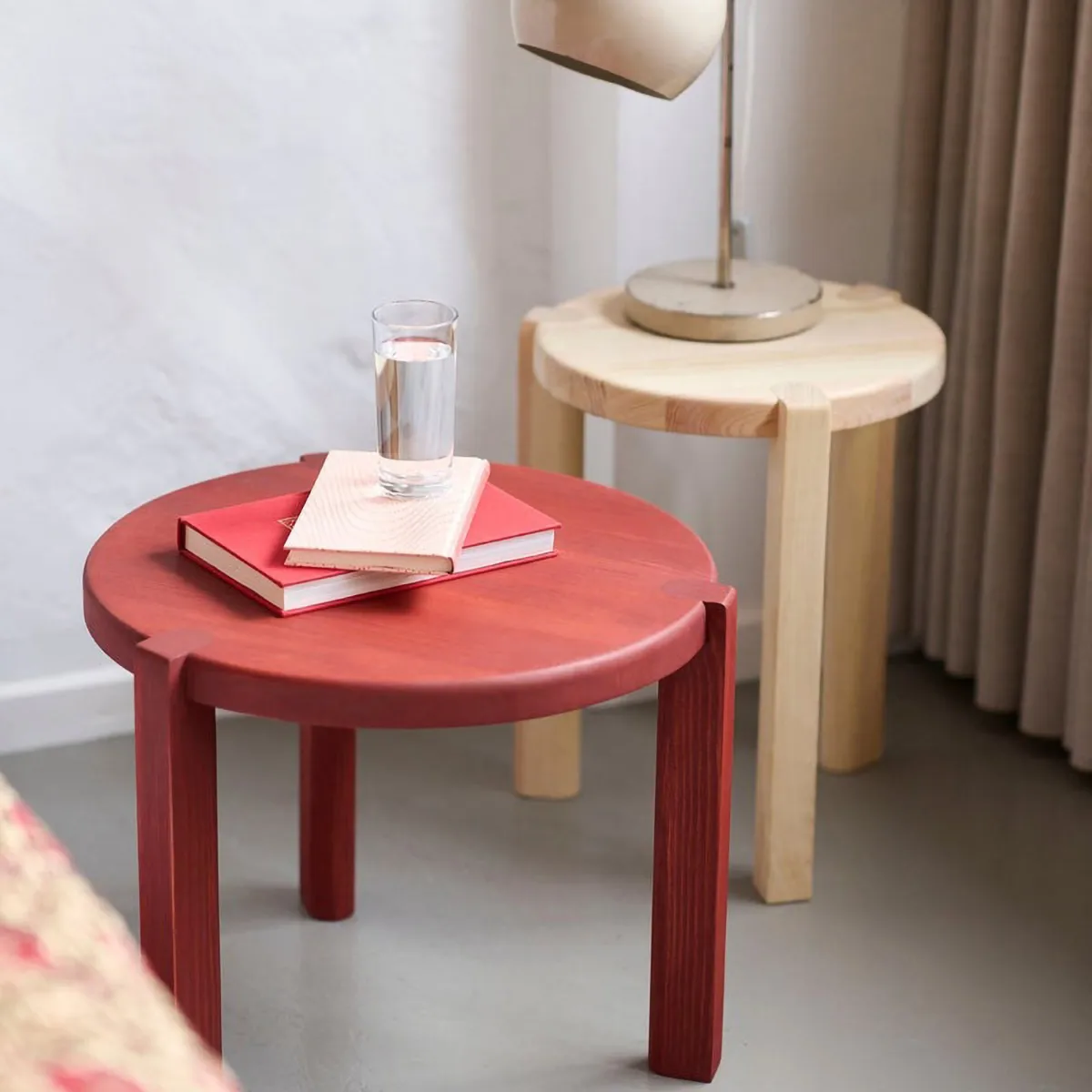 D108 Ragnesminde side table Ø35 cm
, Nature FDB Møbler