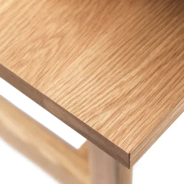 D33 coffee table 80x80 cm - Oak solid oiled - FDB Møbler