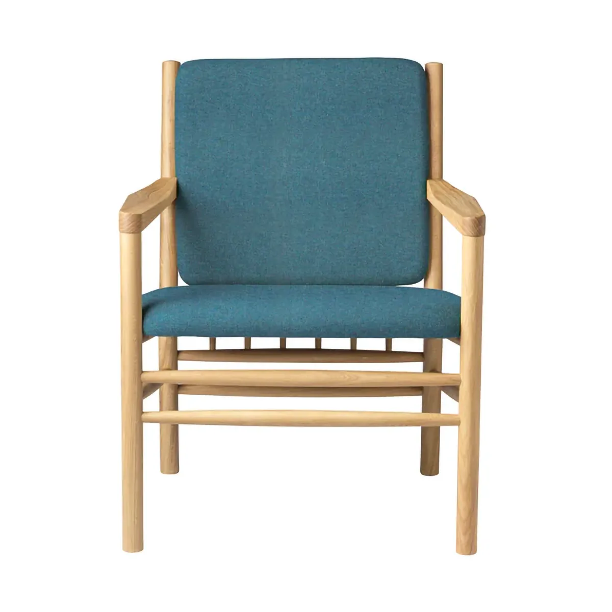 J147 armchair, Oak lacquered-green FDB Møbler
