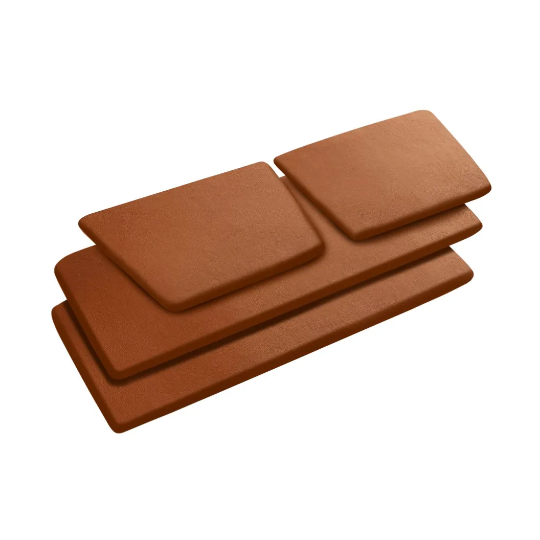J148 seat cushion, Cognac leather FDB Møbler