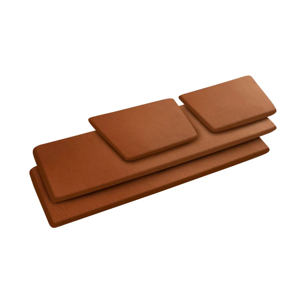 J149 seat cushion, Cognac leather FDB Møbler