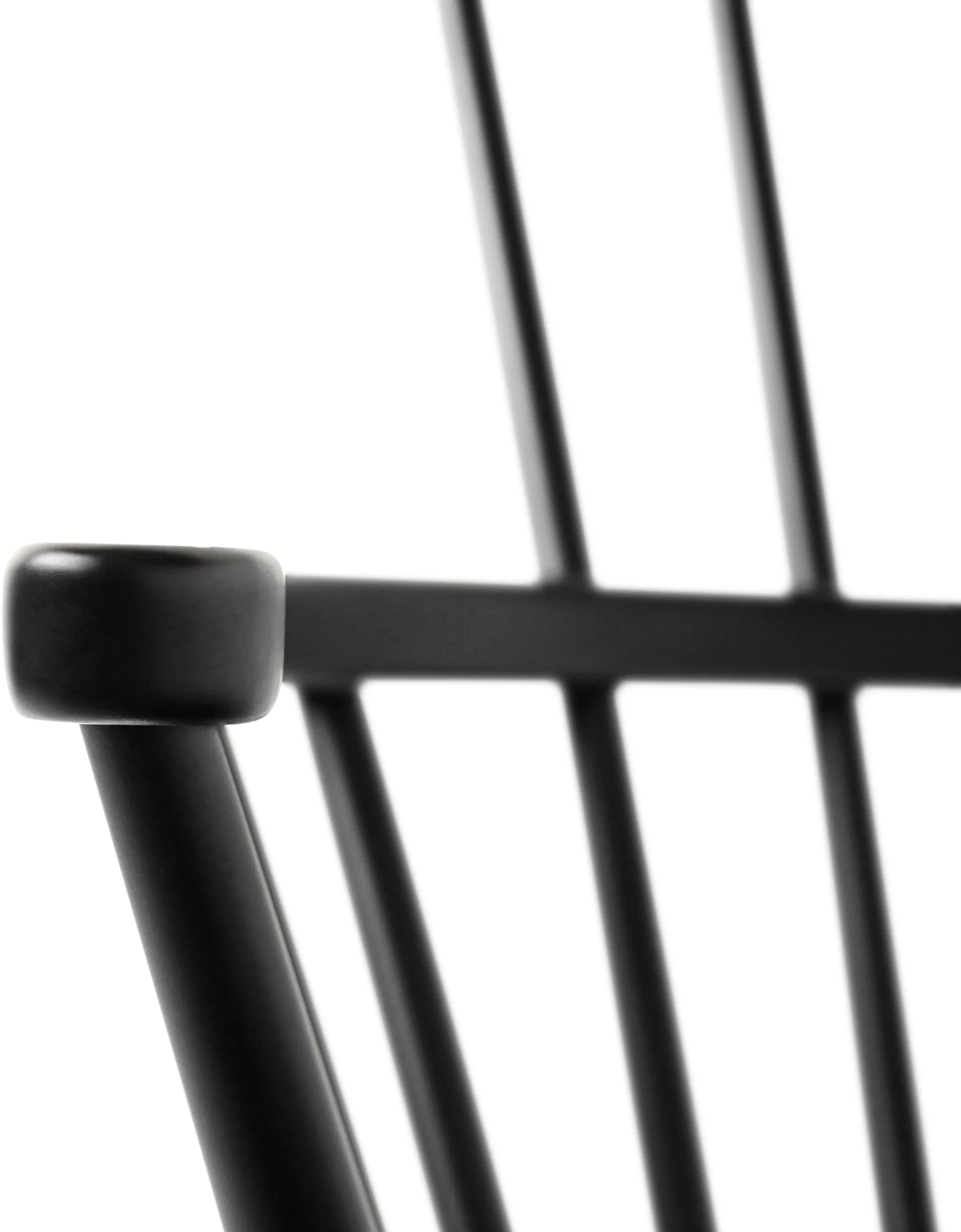 J52G rocking chair, Beech Ral 9005 FDB Møbler