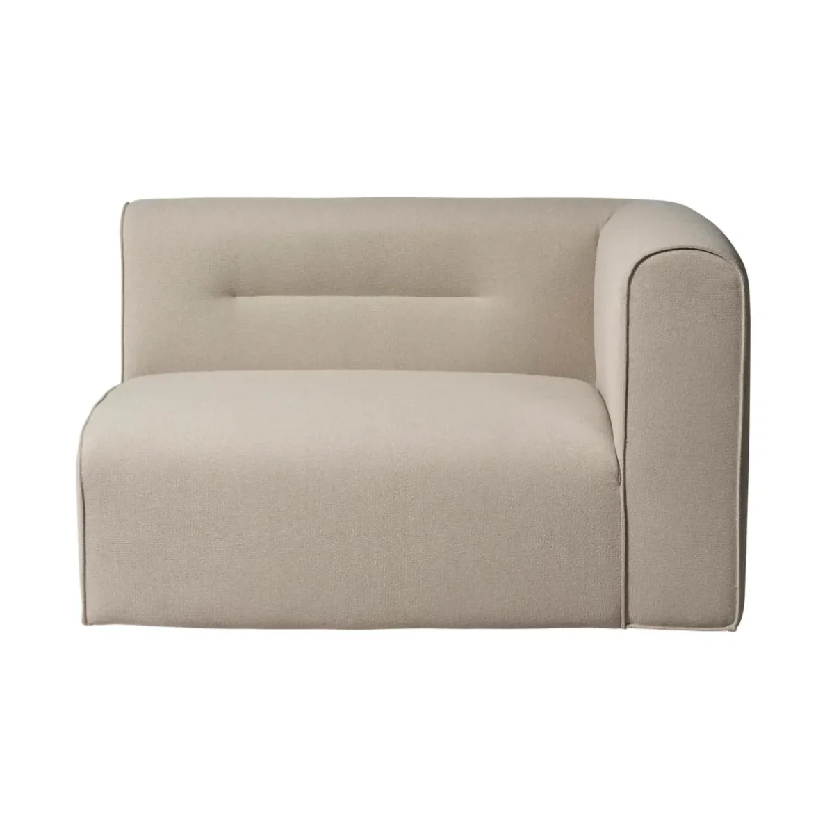 L44 Mols sofa module, right-hand, Beige FDB Møbler