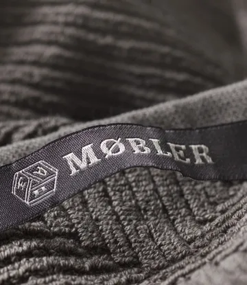 R33 Kirkeby towel 2-pack - Granite gray - FDB Møbler