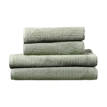 R33 Kirkeby towel set 4 pieces - Sea spray - FDB Møbler