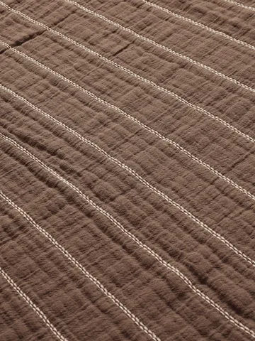 Aires bed spread 240x160 cm - Stone - Ferm Living