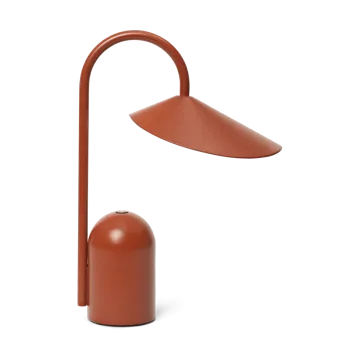 Arum portable lamp - Oxide Red - Ferm Living
