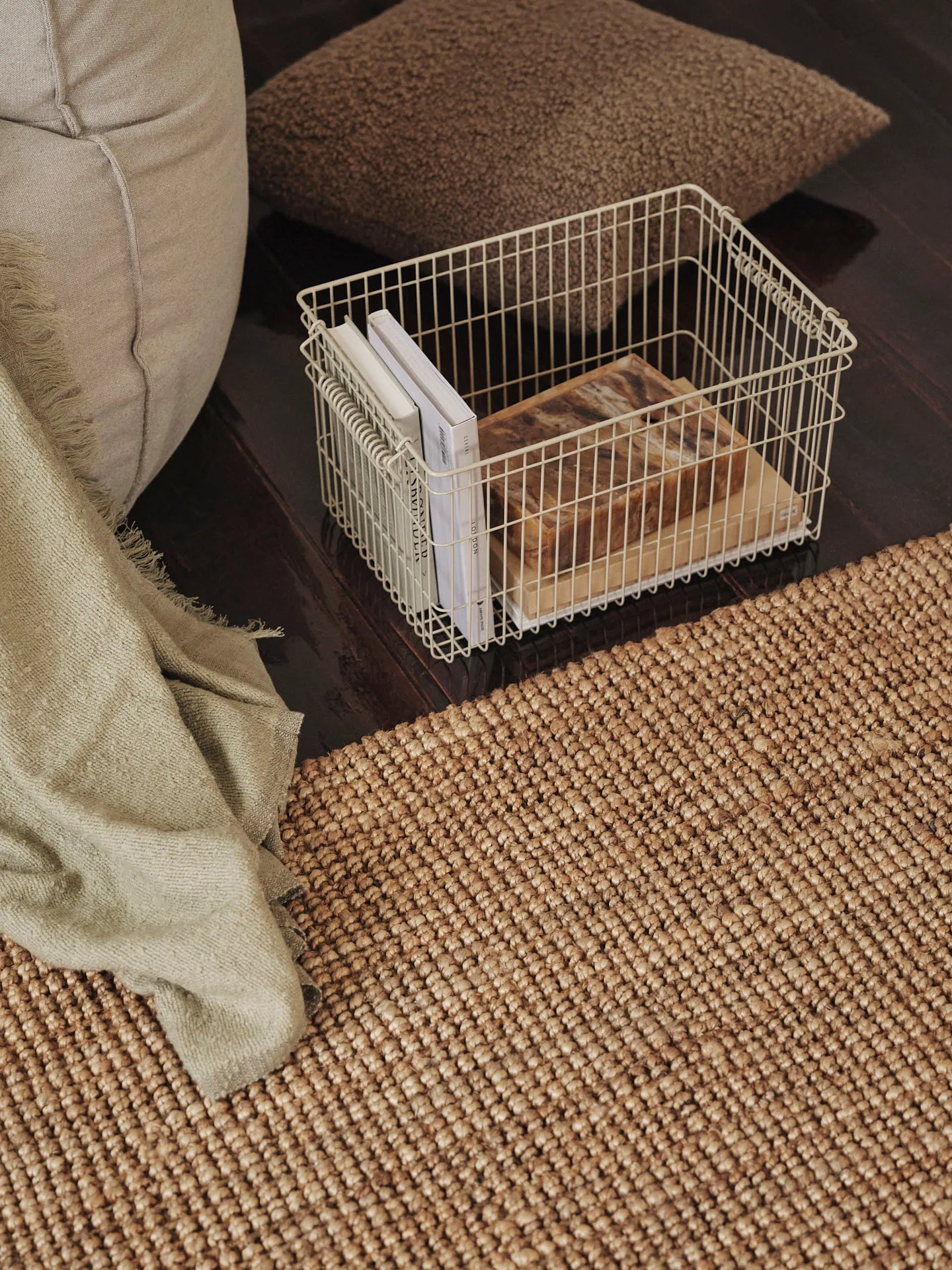Athens rug, Natural, 170x240 cm Ferm Living
