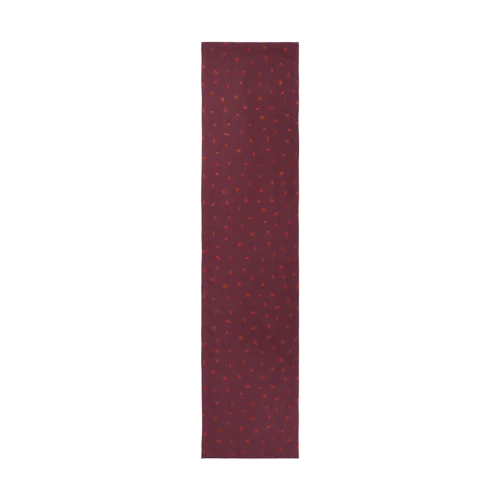 Baies runner 40x180 cm - Dark grape-picante - Ferm Living