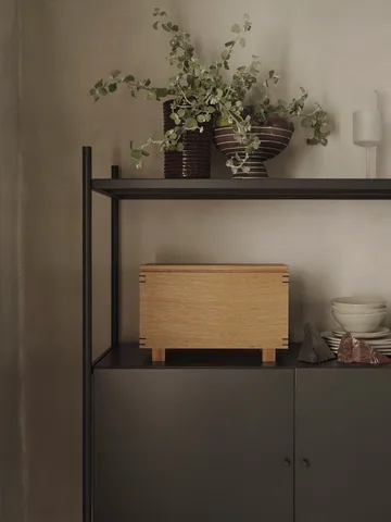 Brura bowl Ø21,5 cm - Coffee-white - Ferm Living