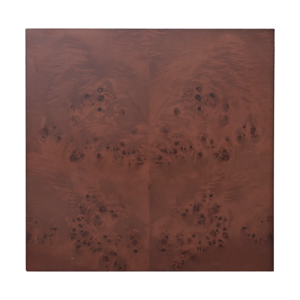 Burl Cube side table 40x40 cm, Dark stained Ferm Living