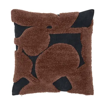 Cilla tufted cushion - Black-dark chocolate 50x50 cm - Ferm Living